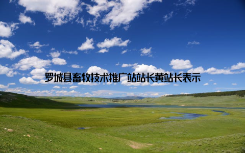 罗城县畜牧技术推广站站长黄站长表示