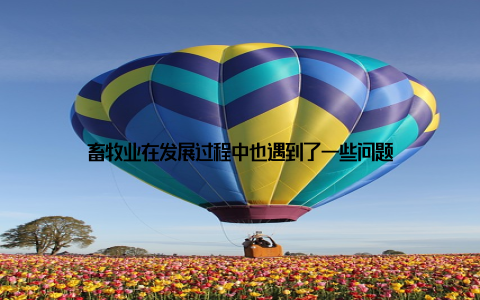 畜牧业在发展过程中也遇到了一些问题